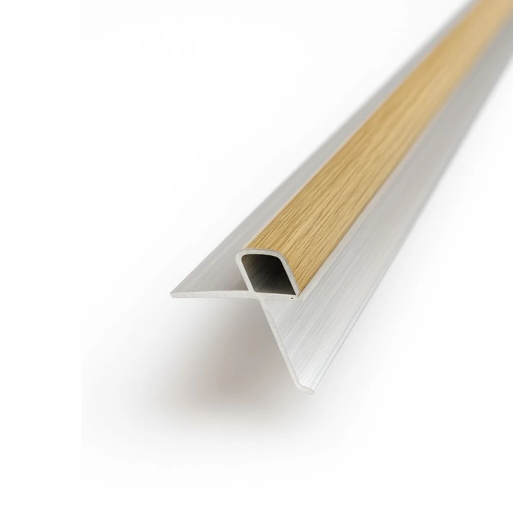 Perfil Esquinero de Revestimiento Wall Panel Maderado