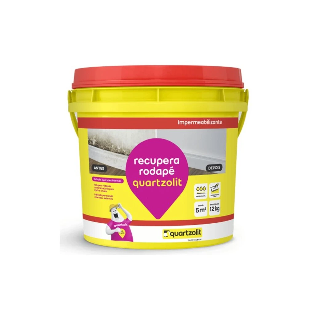 Impermeabilizante Para Paredes Con Humedad 12kg Quartzolit