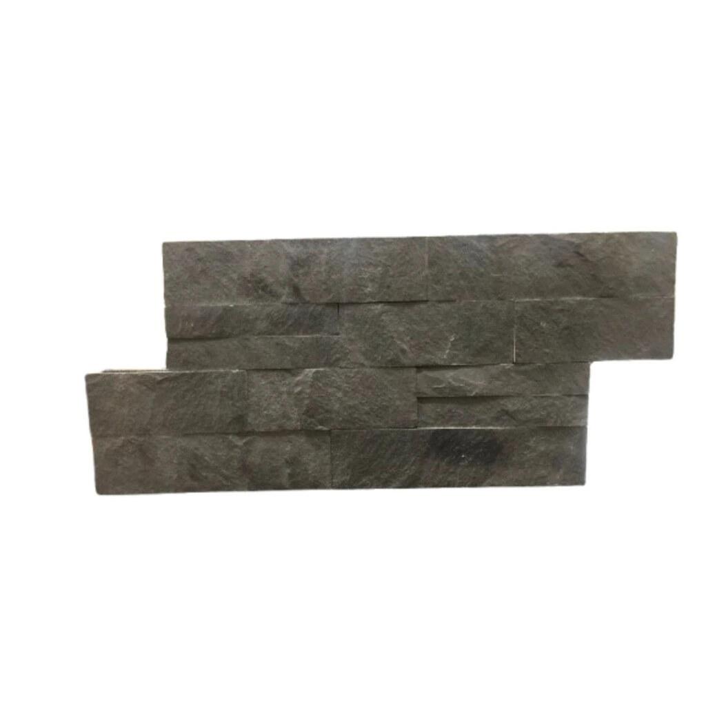 Revestimiento de Piedra Natural Negra Autoadhesivo