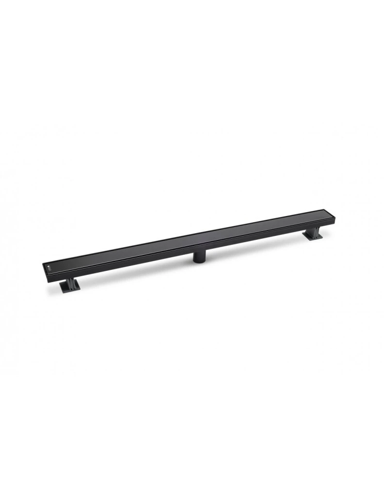 Desague para Ducha Aqua Lineal Negro Mate 90cm