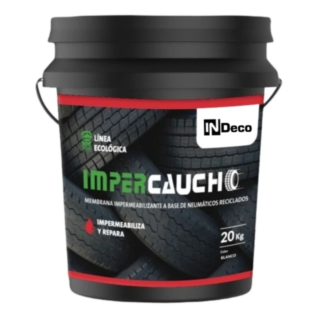 Membrana Impermeabilizante a base de Neumaticos Reciclados 20kg - Gris Grafito