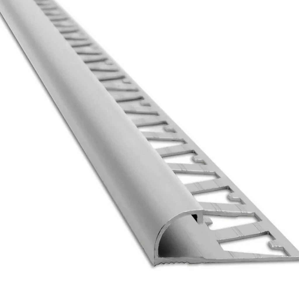 Guardacanto Bullnose Aluminio 5978 Cromo Brillante