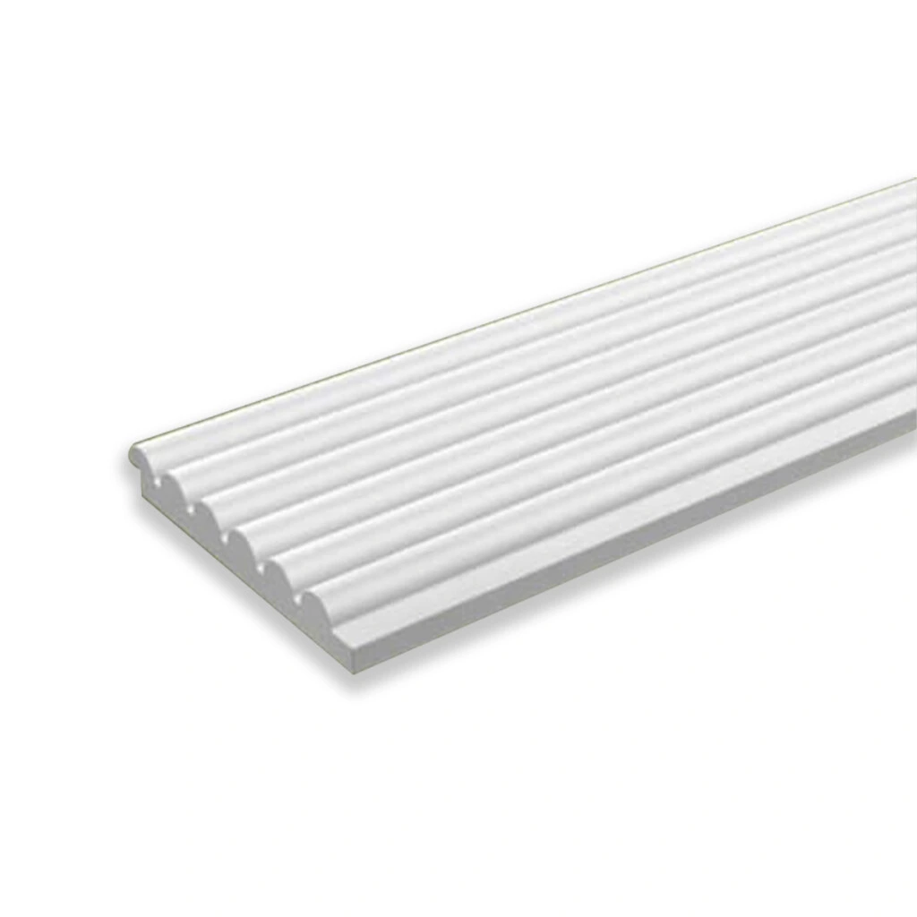 Revestimiento Linea Concept 15-13 en MDF prepintado Blanco