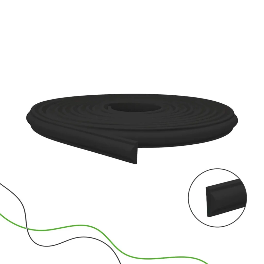 Moldura Autoadhesiva RM61 23mm X 10mts Negro