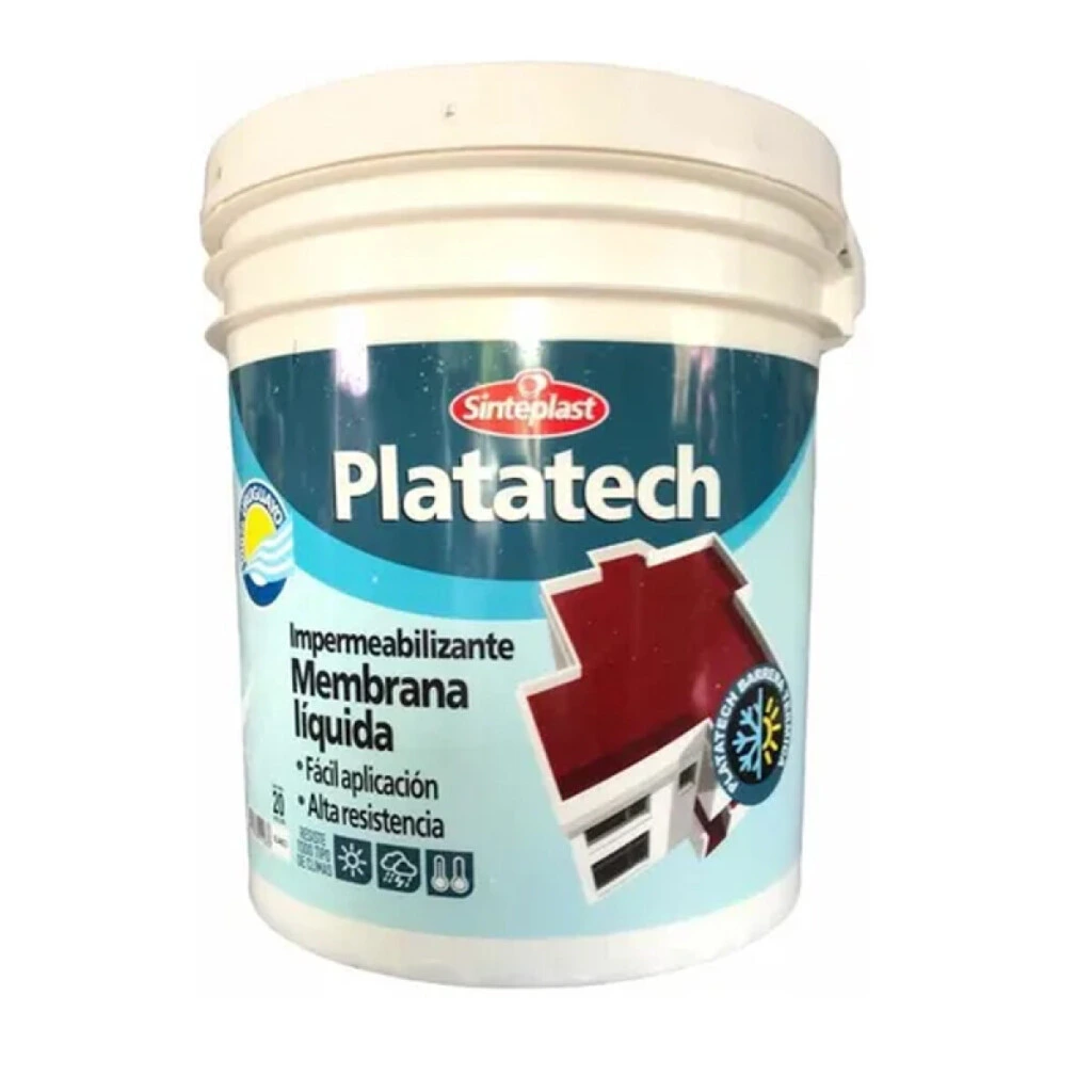 Platatech Membrana Liquida 20kgs - Blanco