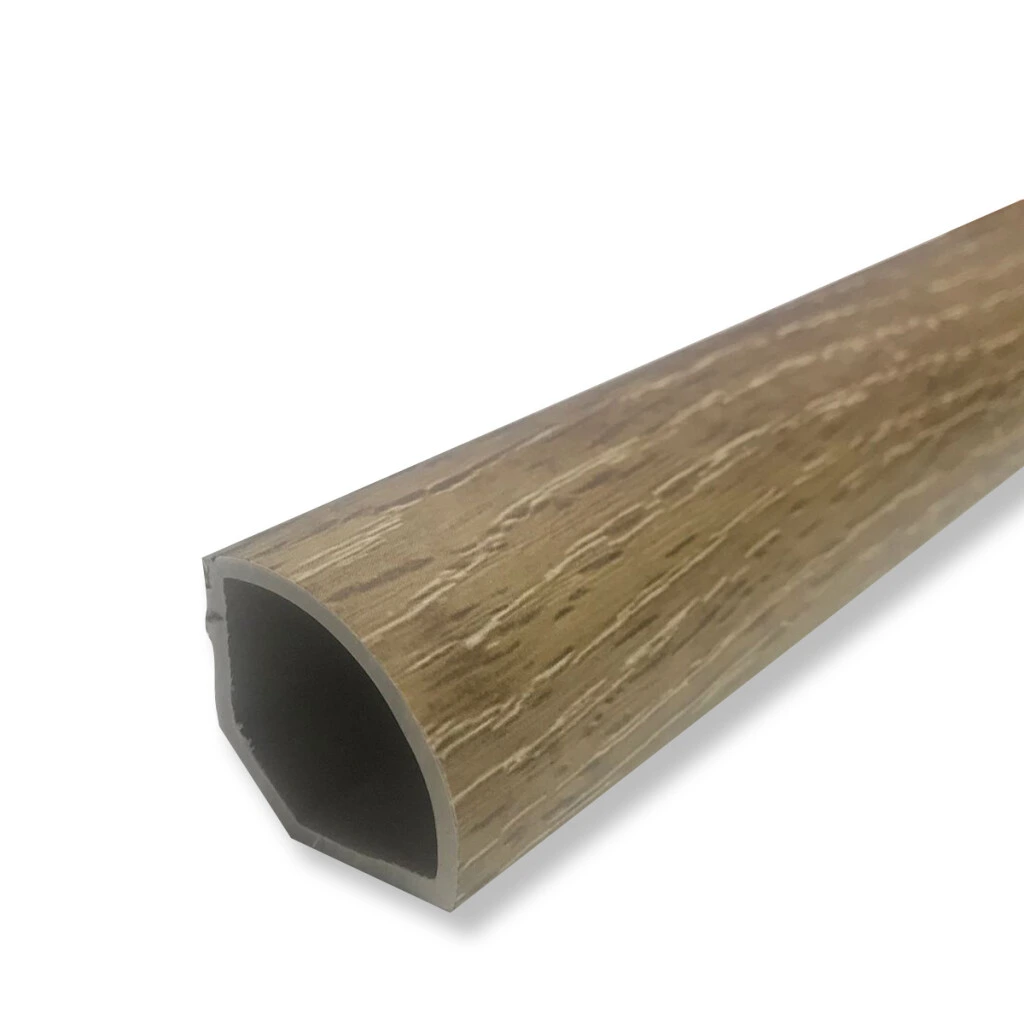 Esquinero de PVC Marron 1508 16x16mm