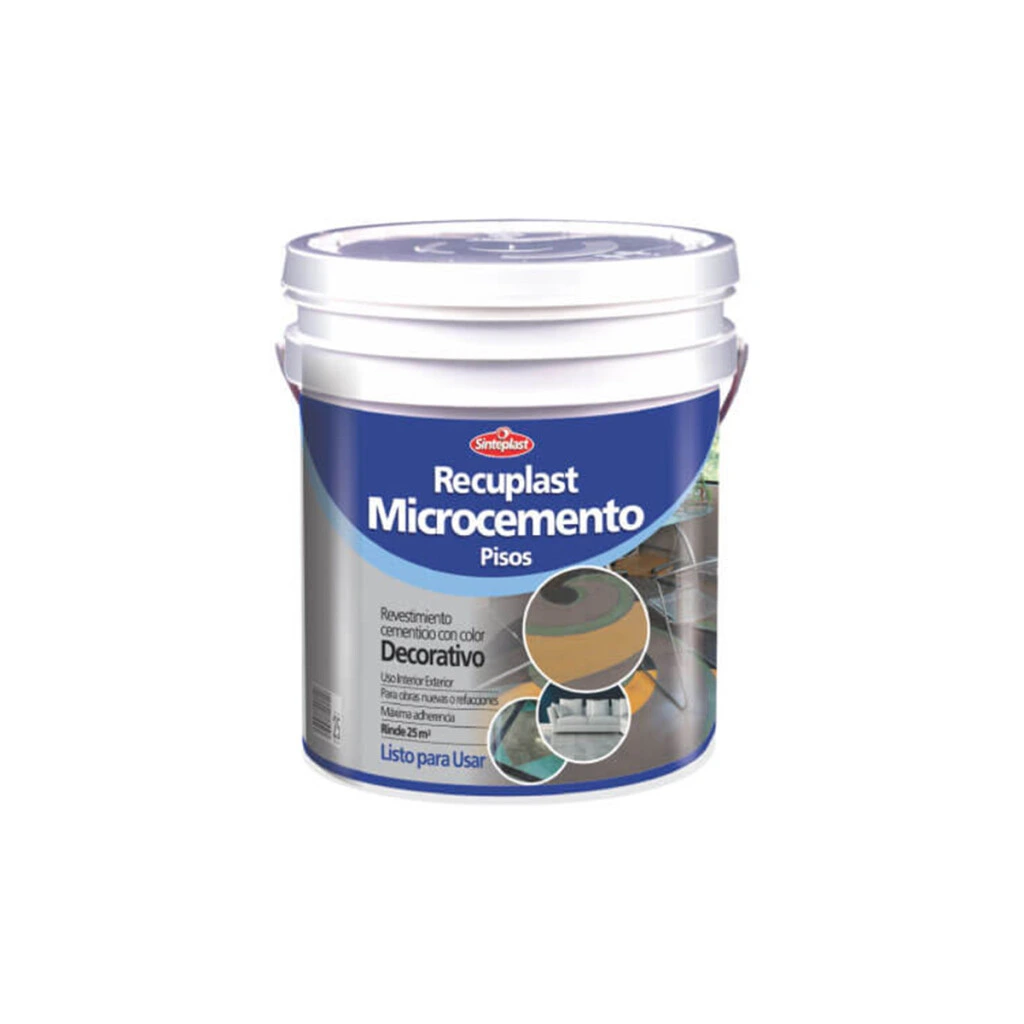 Recuplast Microcemento 20Kg - Hueso