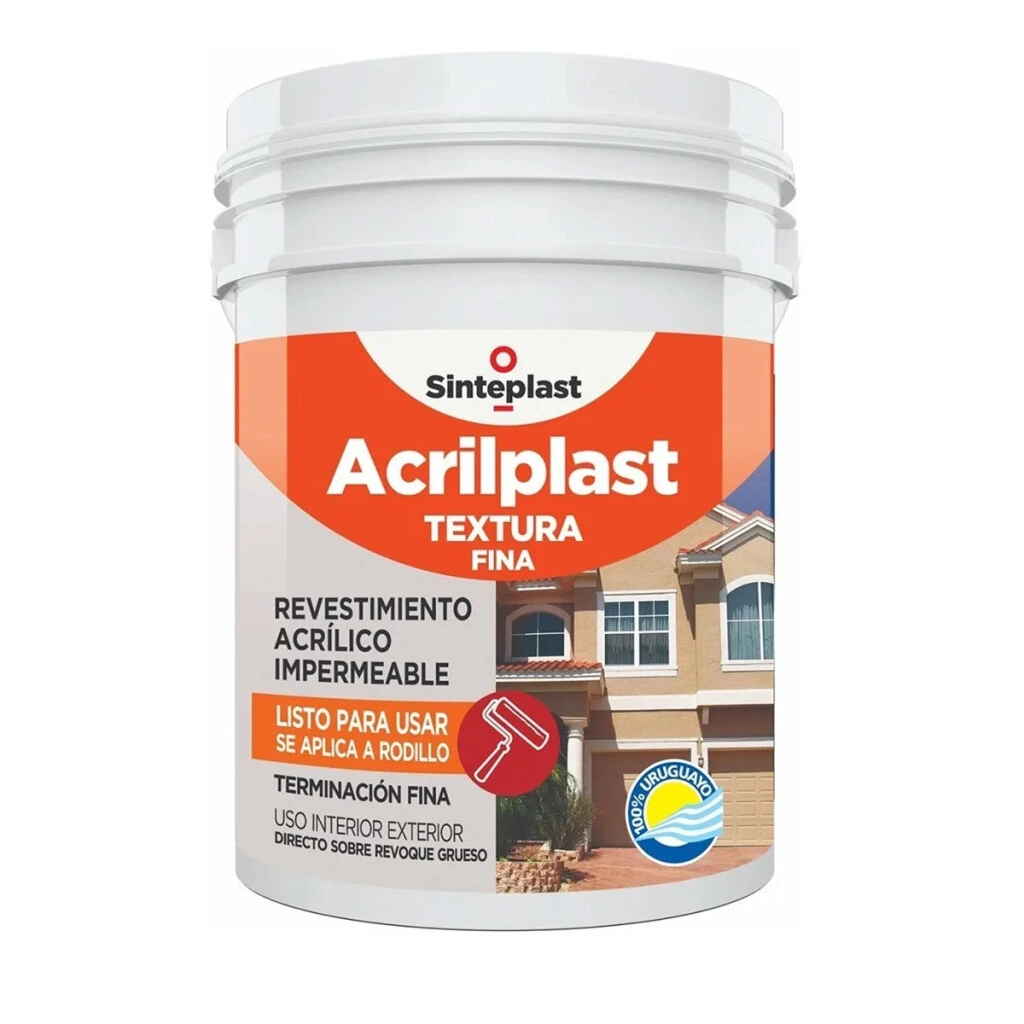 Acrilplast Textura Fina 25kg - Color a Elección