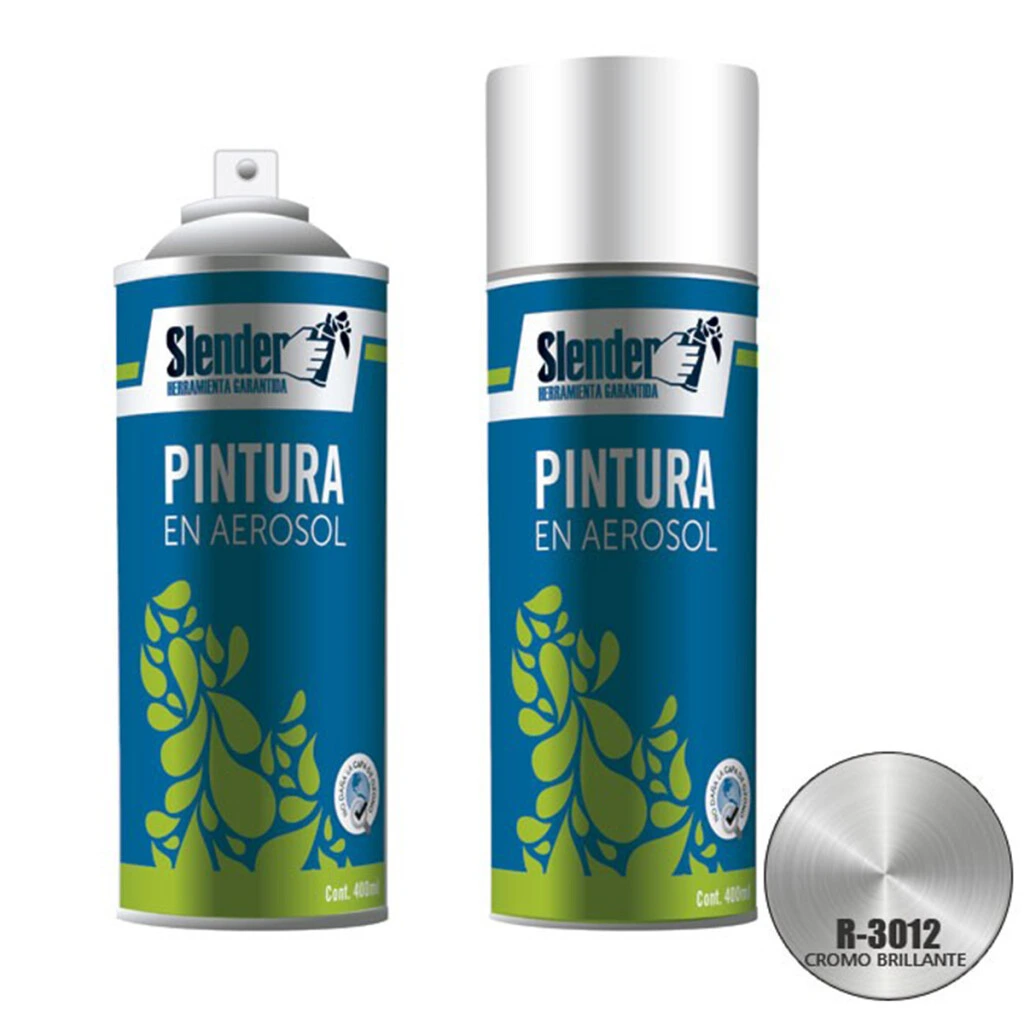 Pintura en Aerosol 400ml - Cromo Brillante