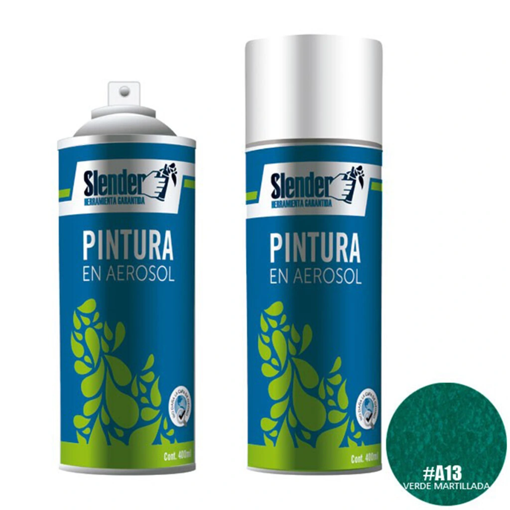 Pintura en Aerosol 400ml - Verde Martillada