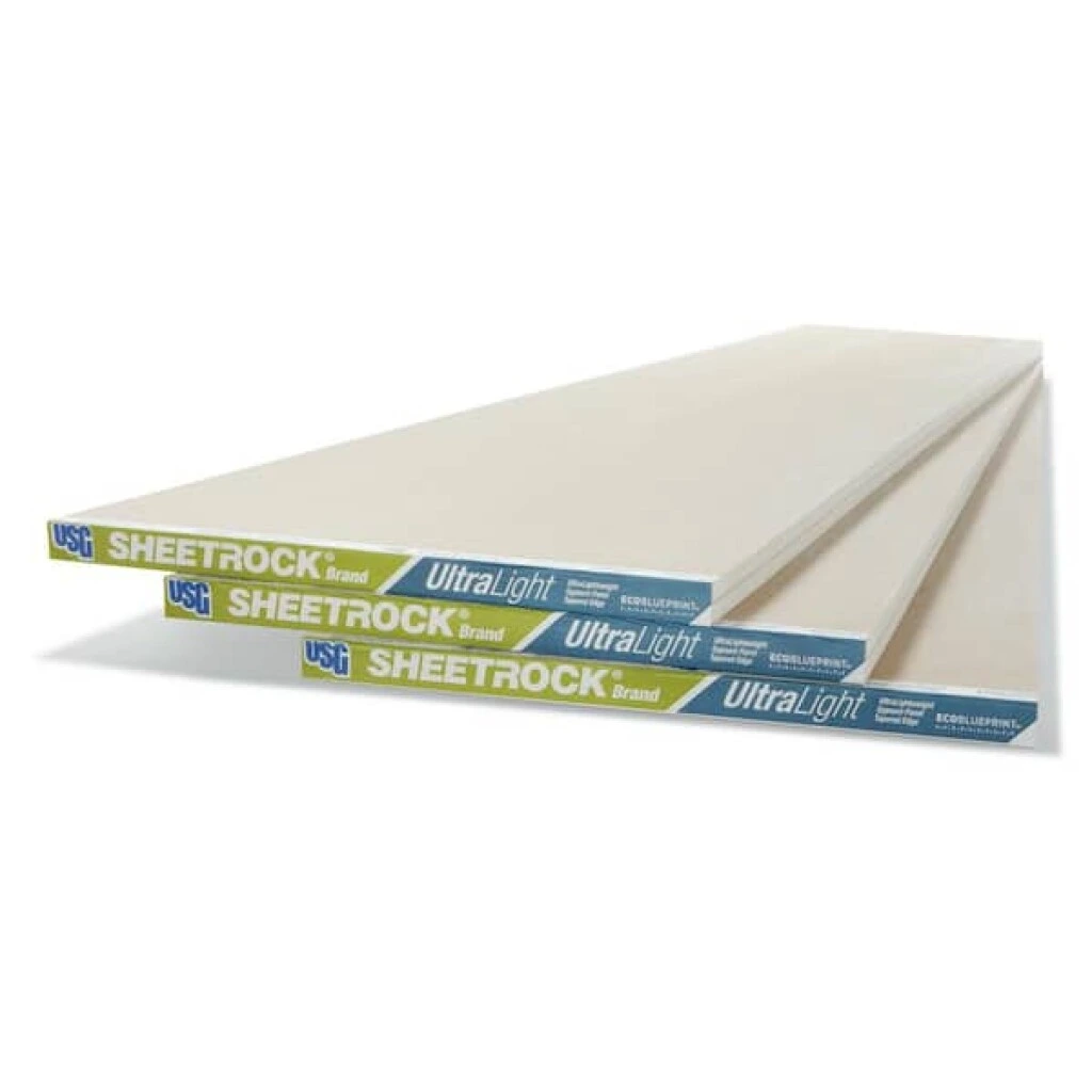 Placa de Yeso USG Sheetrock 12,5mm X1.20 X2.40mt Liviana