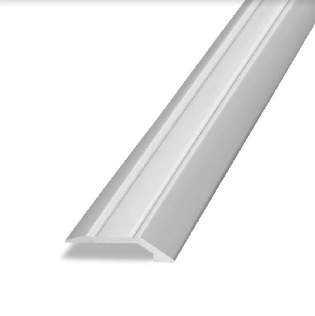 Desnivel GAP para pisos Vinilicos Cromo Mate 2256