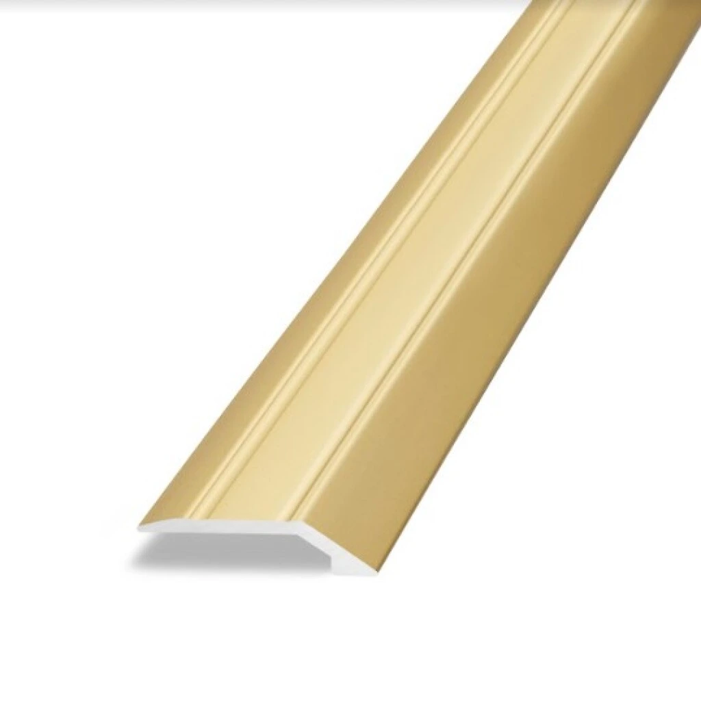 Desnivel GAP para pisos Vinilicos Oro Mate 2258