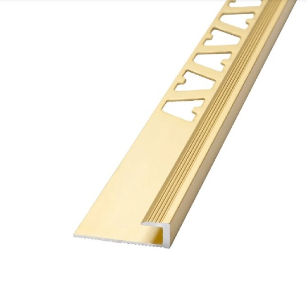 Transicion Point para pisos Vinilicos Oro Mate 2264