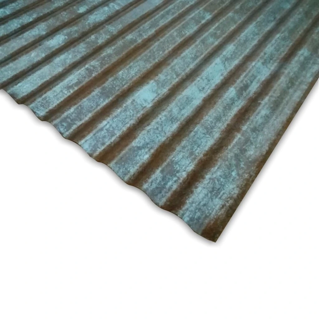 Revestimiento De Chapa Prepintada Ondulada Oxido 1.1x3mt