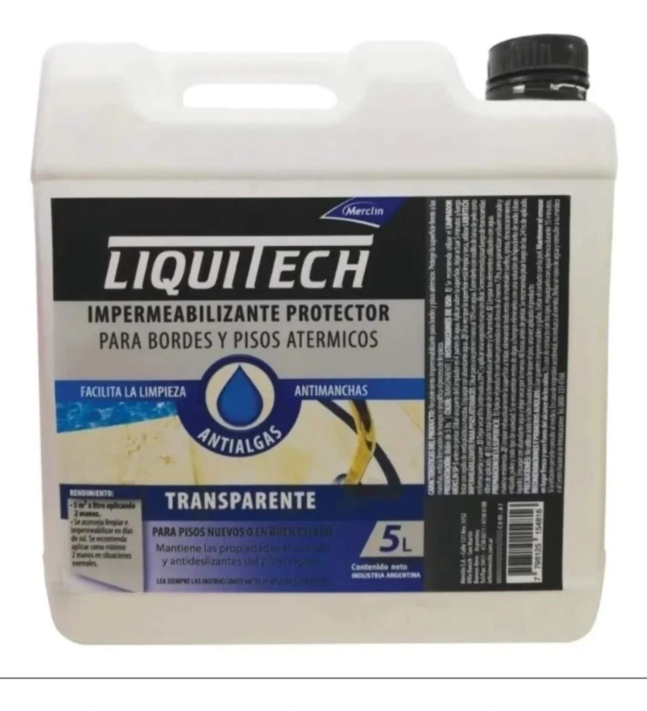 Impermeabilizante Protector Para Pisos Atérmicos 5lts