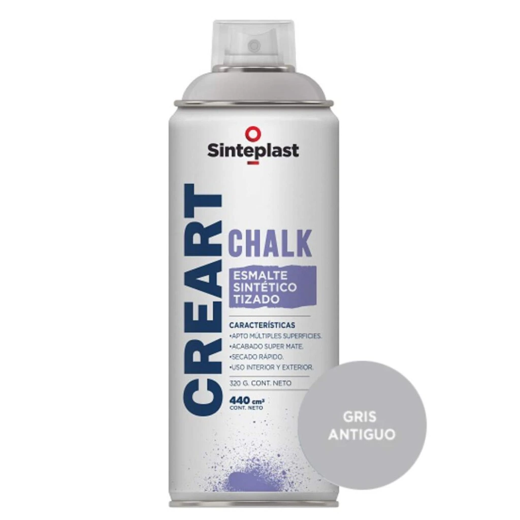 Pintura Tizada en Aerosol - Gris Antiguo