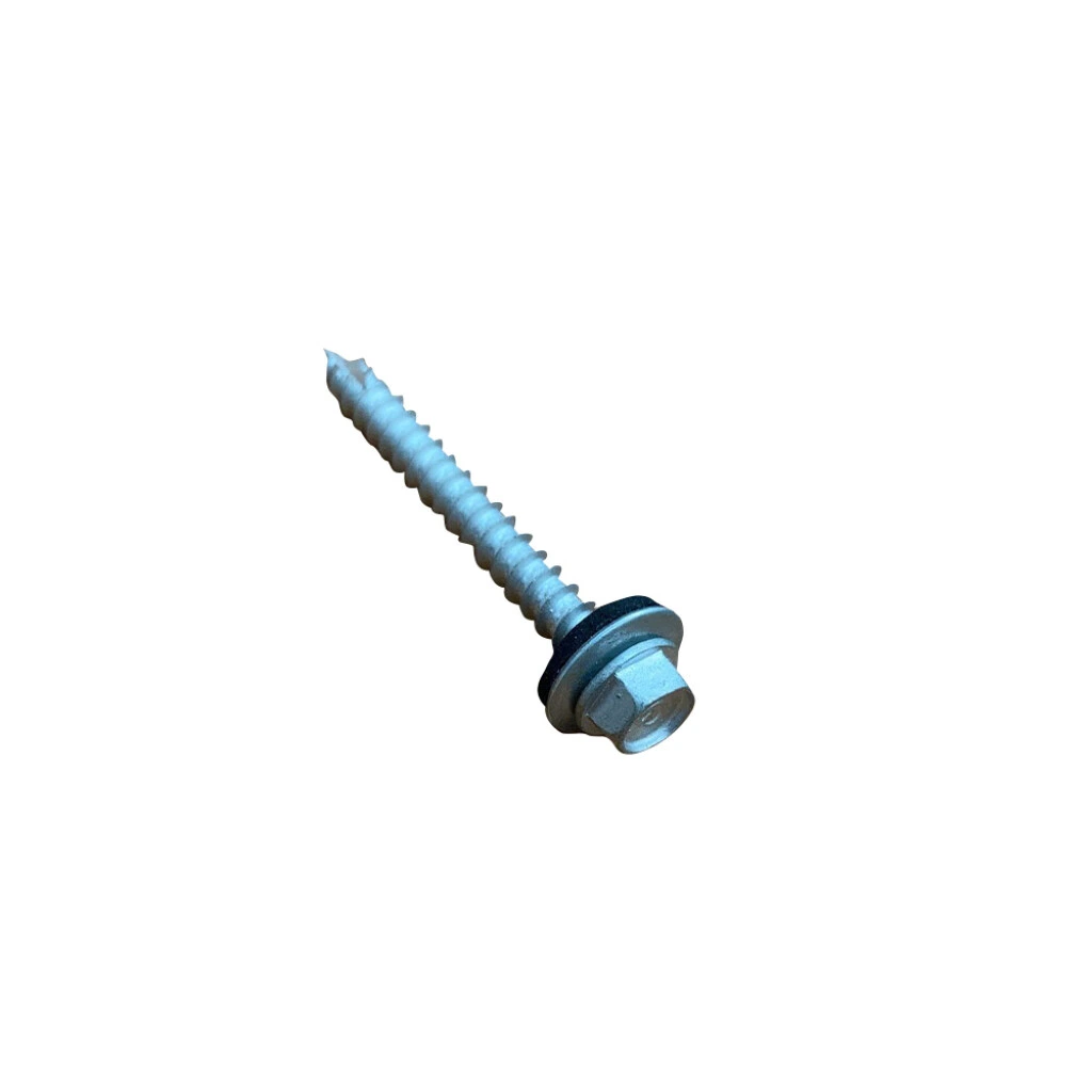 Tornillo con arendela de goma para instalar policarbonato en madera