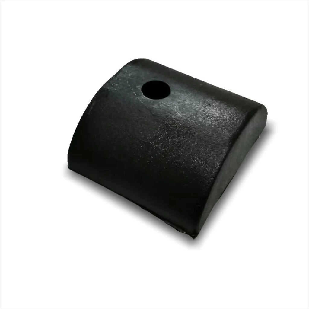 Soporte para Chapa de Policarbonato Ondulada Negro