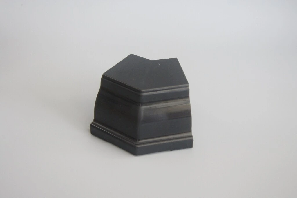 Esquinero exterior 135° para Canaletas - Gris Oscuro