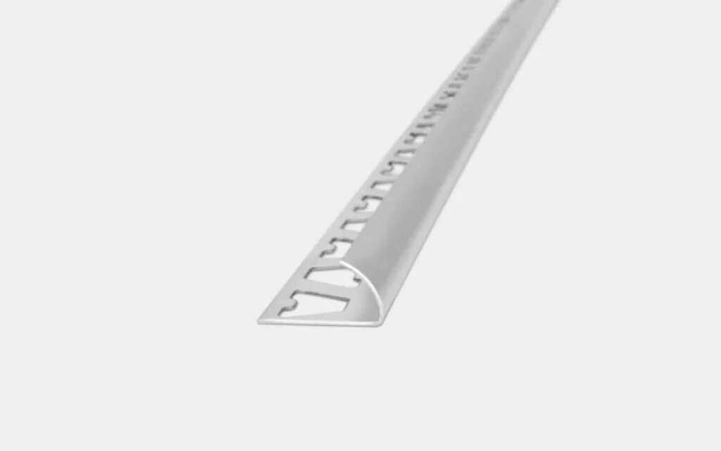 Guardacanto Aluminio Arco Cromo Brillo 1381
