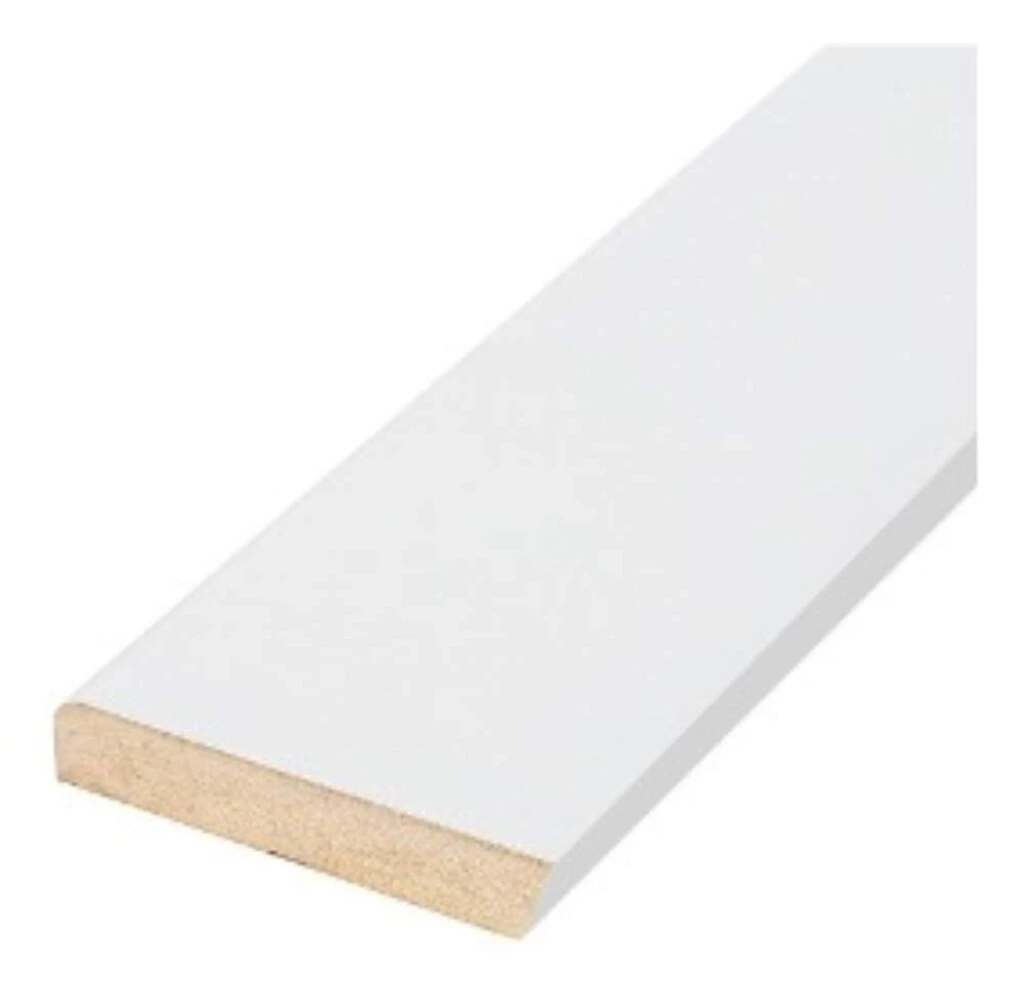 Zocalo De Mdf 9mm X 57mm X 2,44 Mts