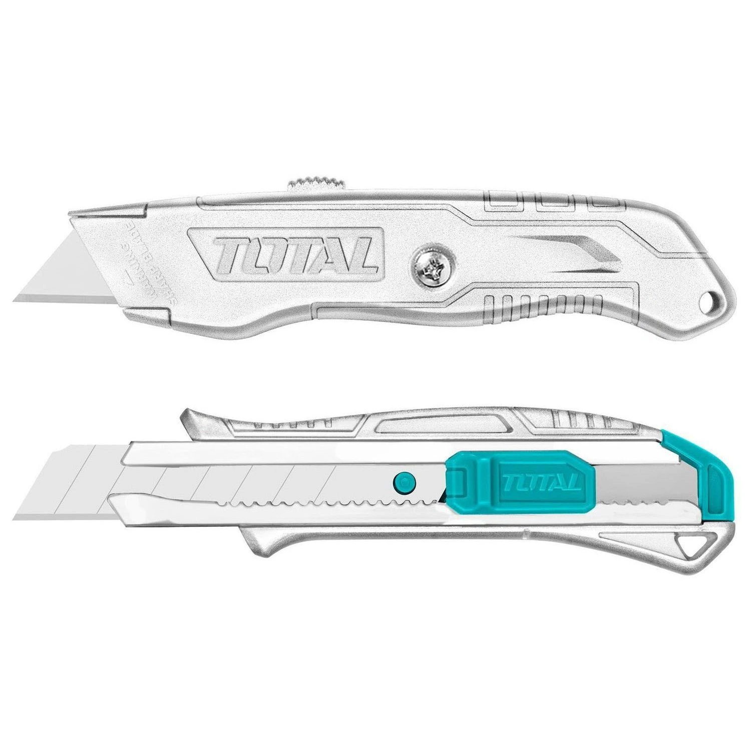 Set De 2 Trinchetas De Aluminio Total – Incluye 20 Hojas
