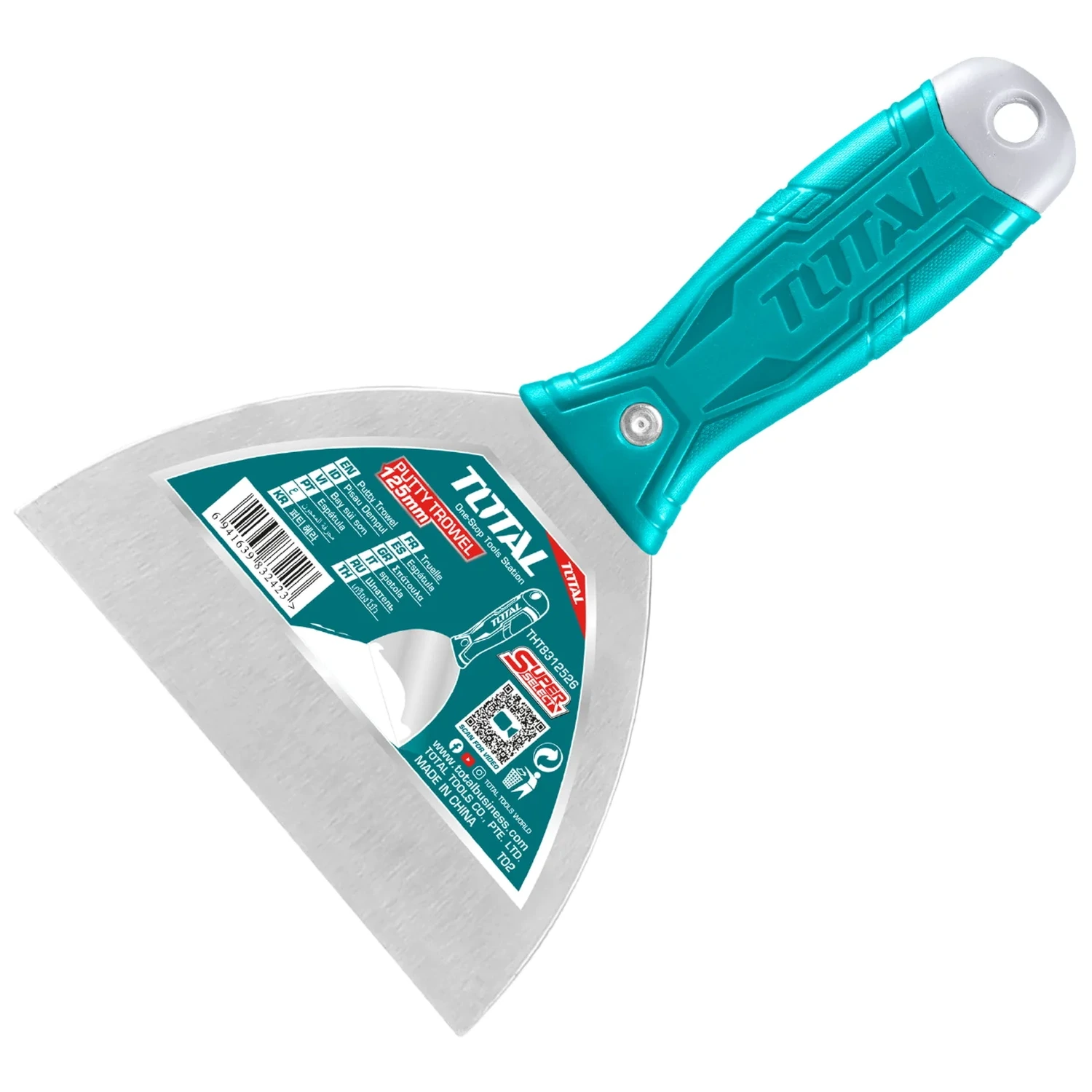 Espátula Total 125mm – Acero Al Carbono
