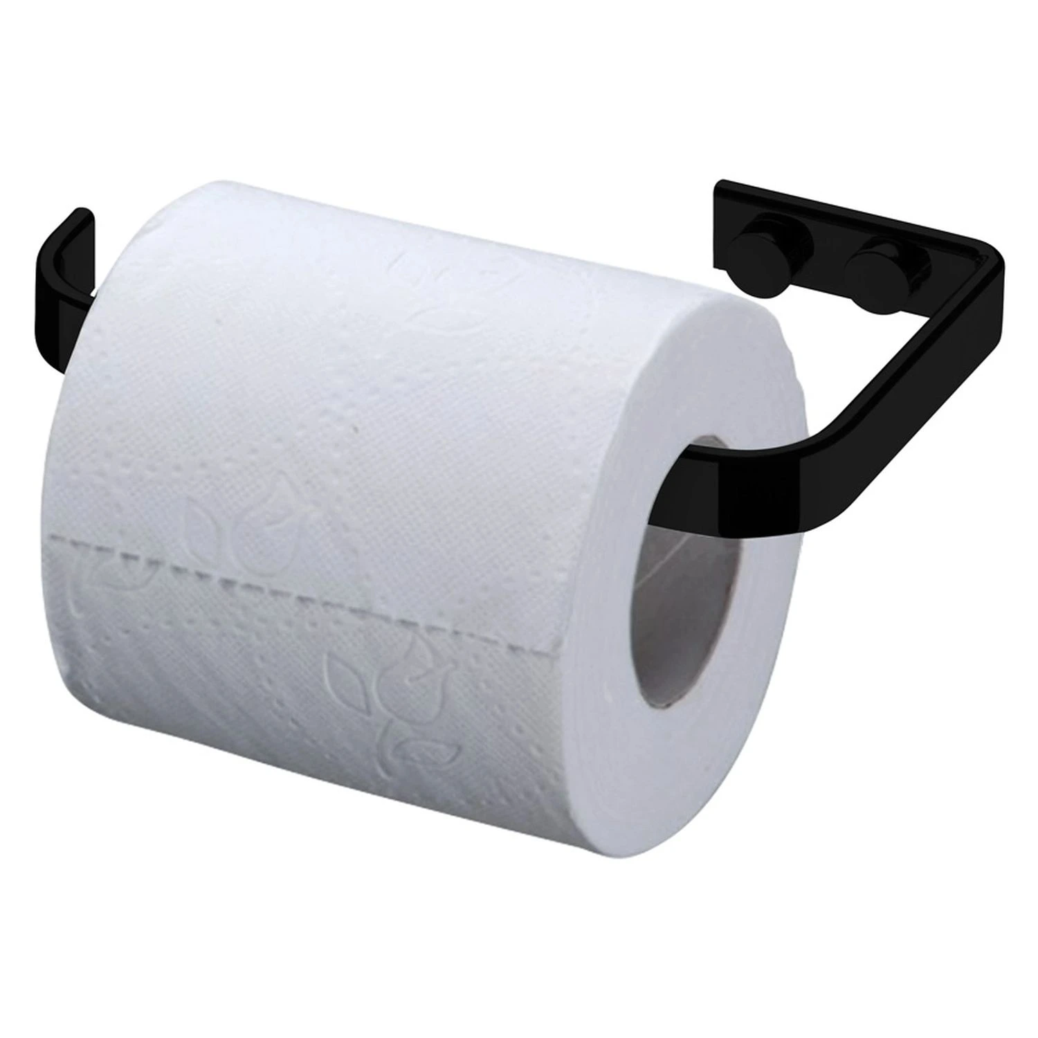 Portarollos Papel Higiénico De Acero, Future – Negro Mate