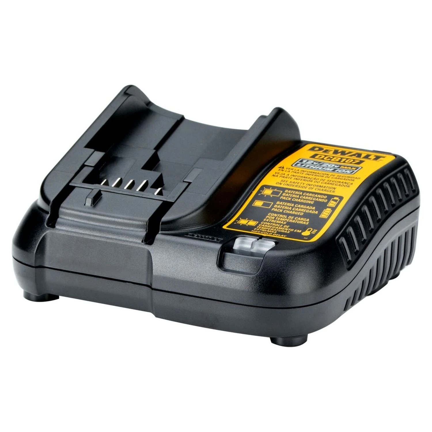 Cargador DeWalt Para Baterías 12V + 20V MAX