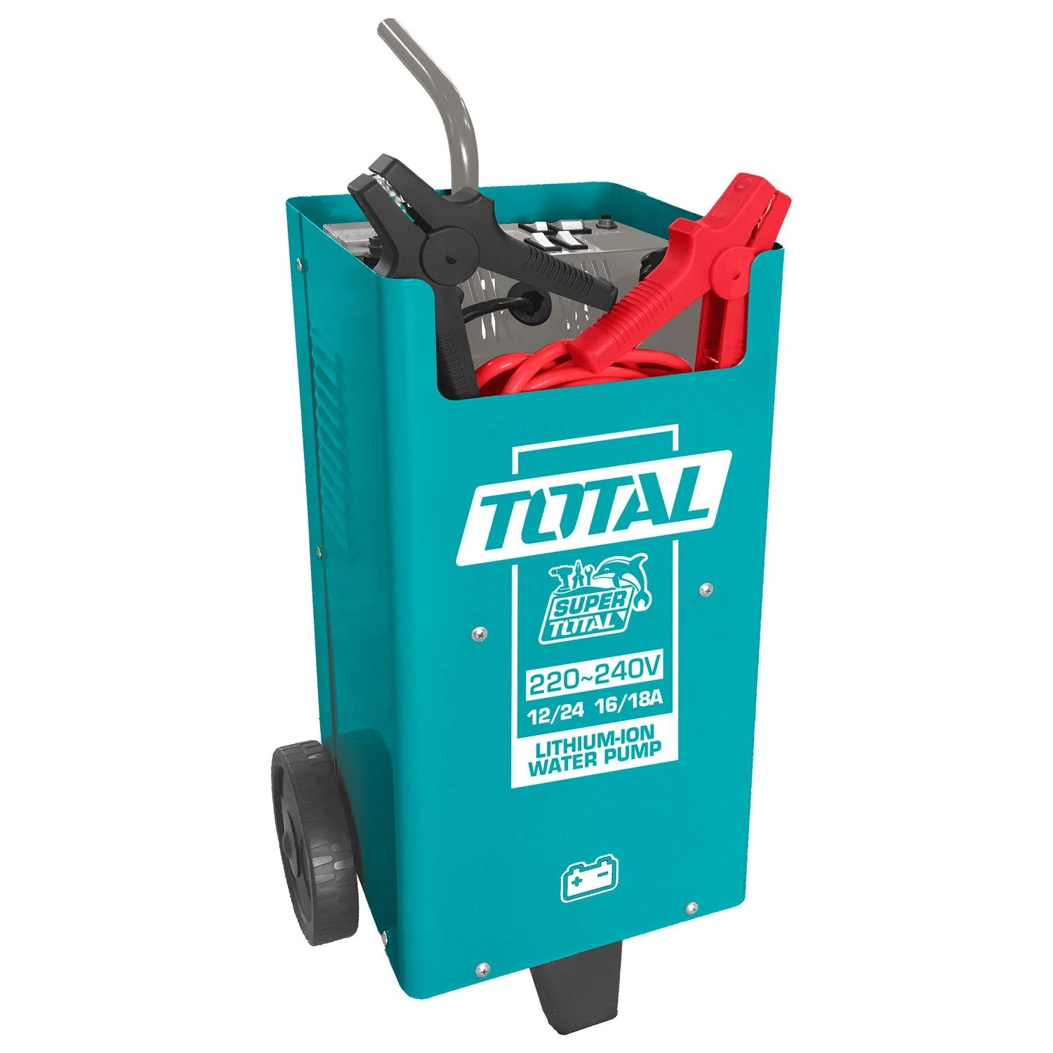 Cargador De Batería Y Arrancador Total