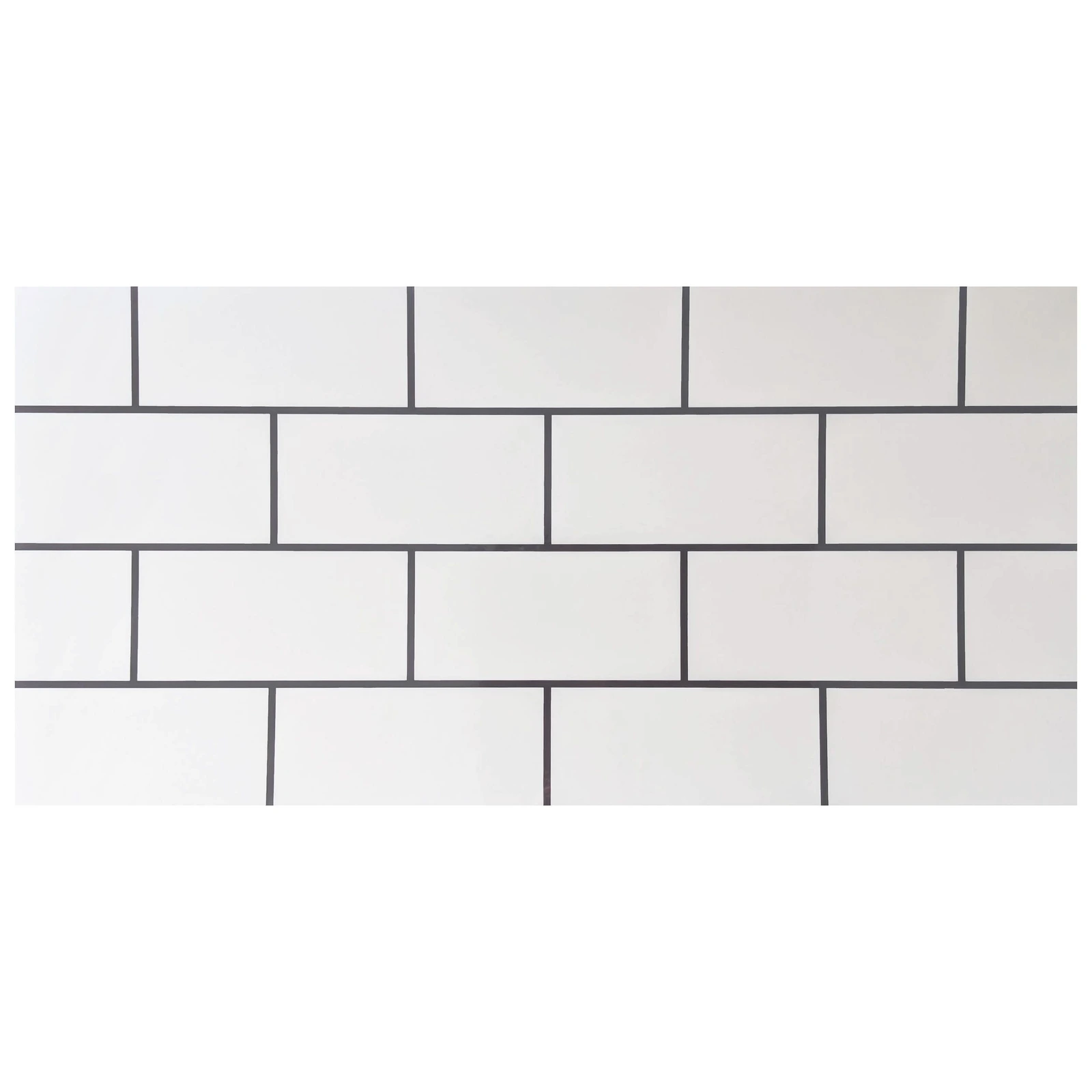 Placa PVC Autoadhesiva Para Revestimiento 30x60cm – Ladrillo Blanco