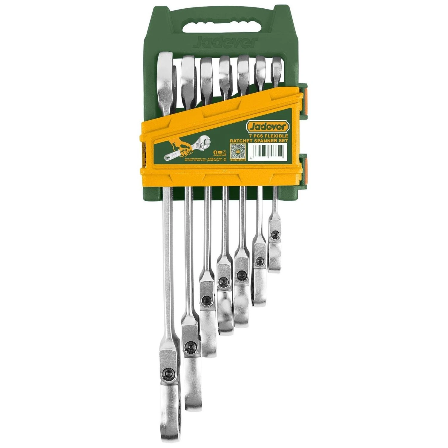 Set De 7 Llaves Combinadas Jadever – Flexibles