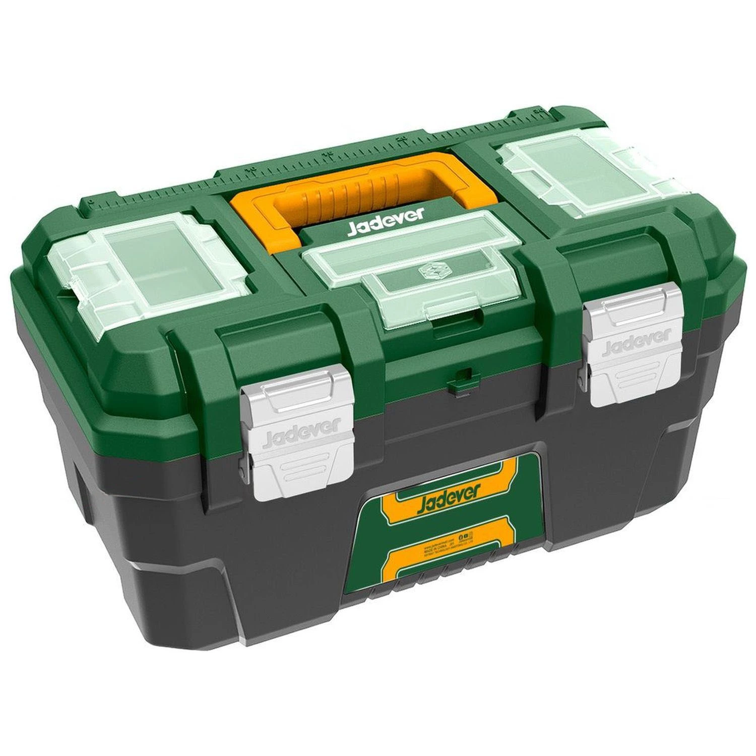 Caja De Herramientas Jadever 19″ – Hebillas Metálicas