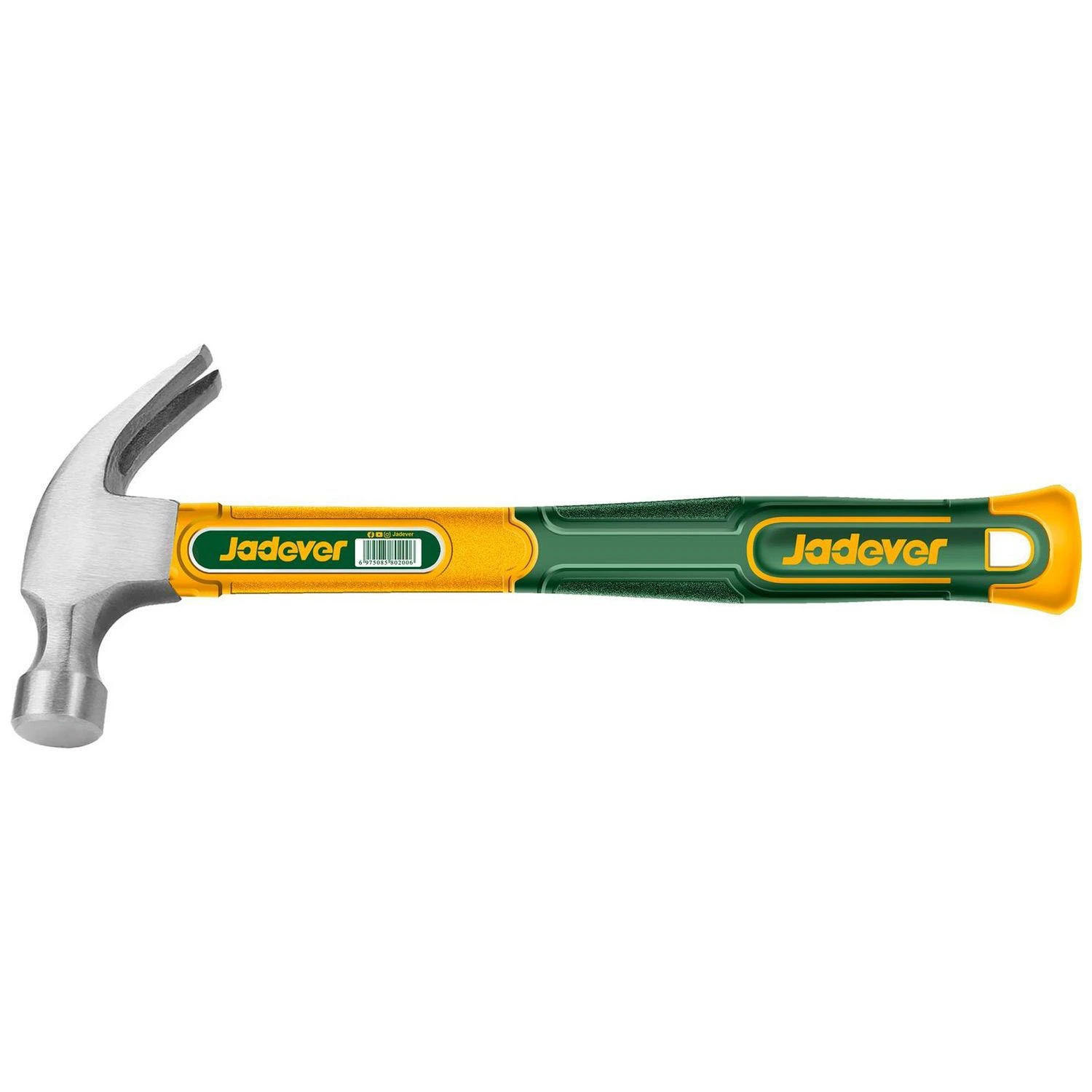 Martillo De Uña Jadever 560g – Mango De Fibra De Vidrio