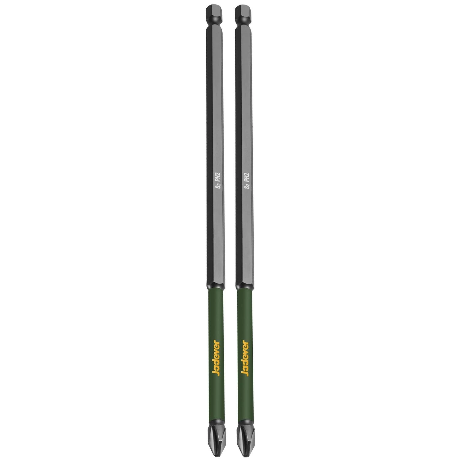 Set De 2 Puntas Jadever Para Atornillador – PH2 x 150mm