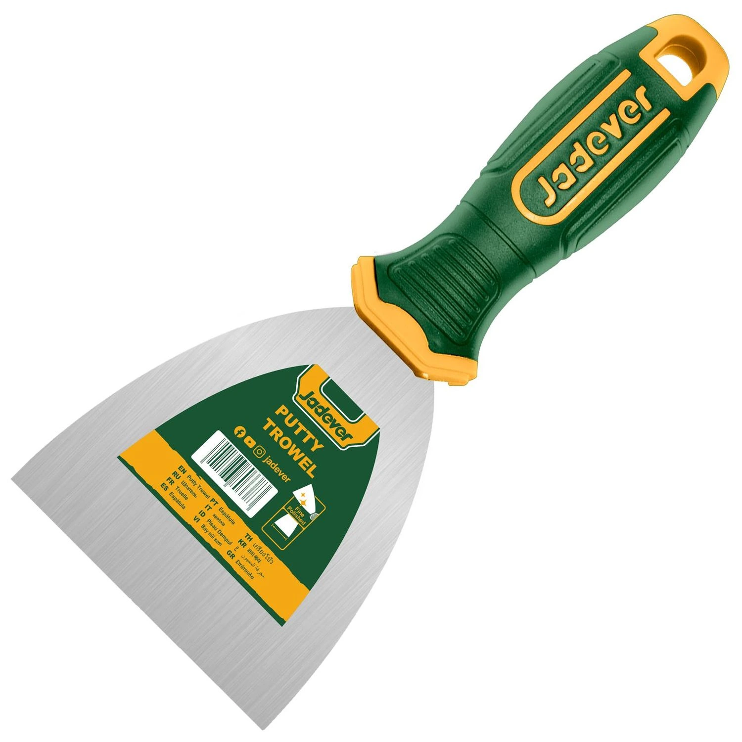 Espátula Jadever 100mm – Acero Inoxidable