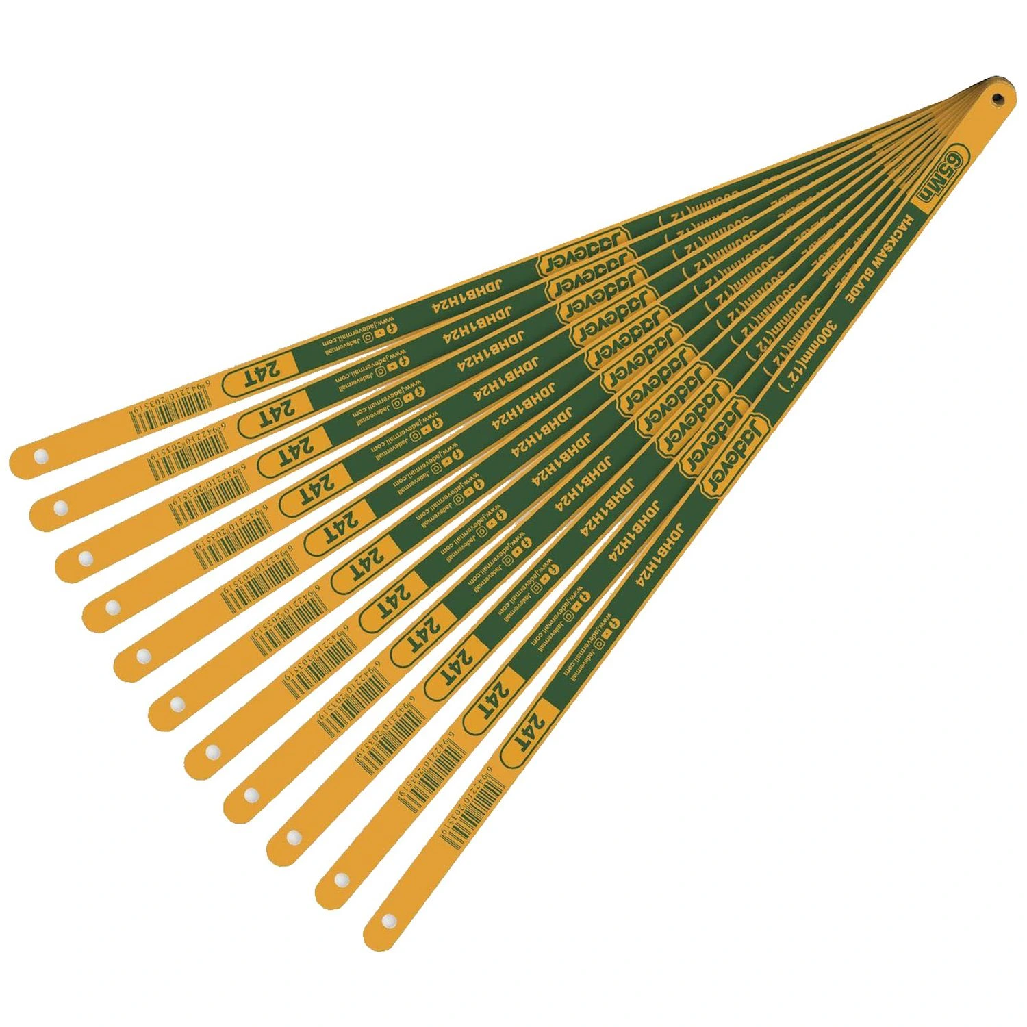 Hoja Para Arco De Sierra Jadever 12″, Set x 10 – 24 DPP