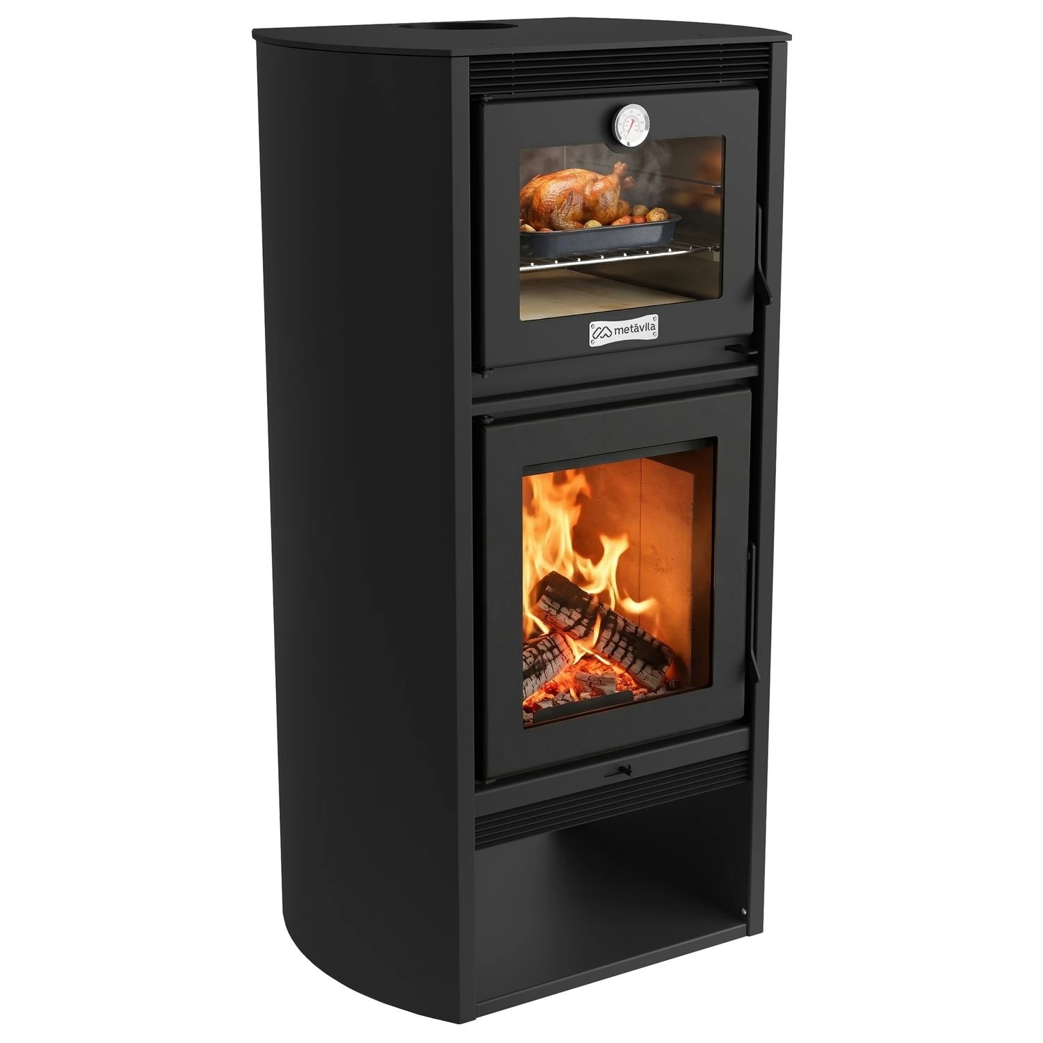 Calefactor A Leña Metávila – Con Horno, 148m2