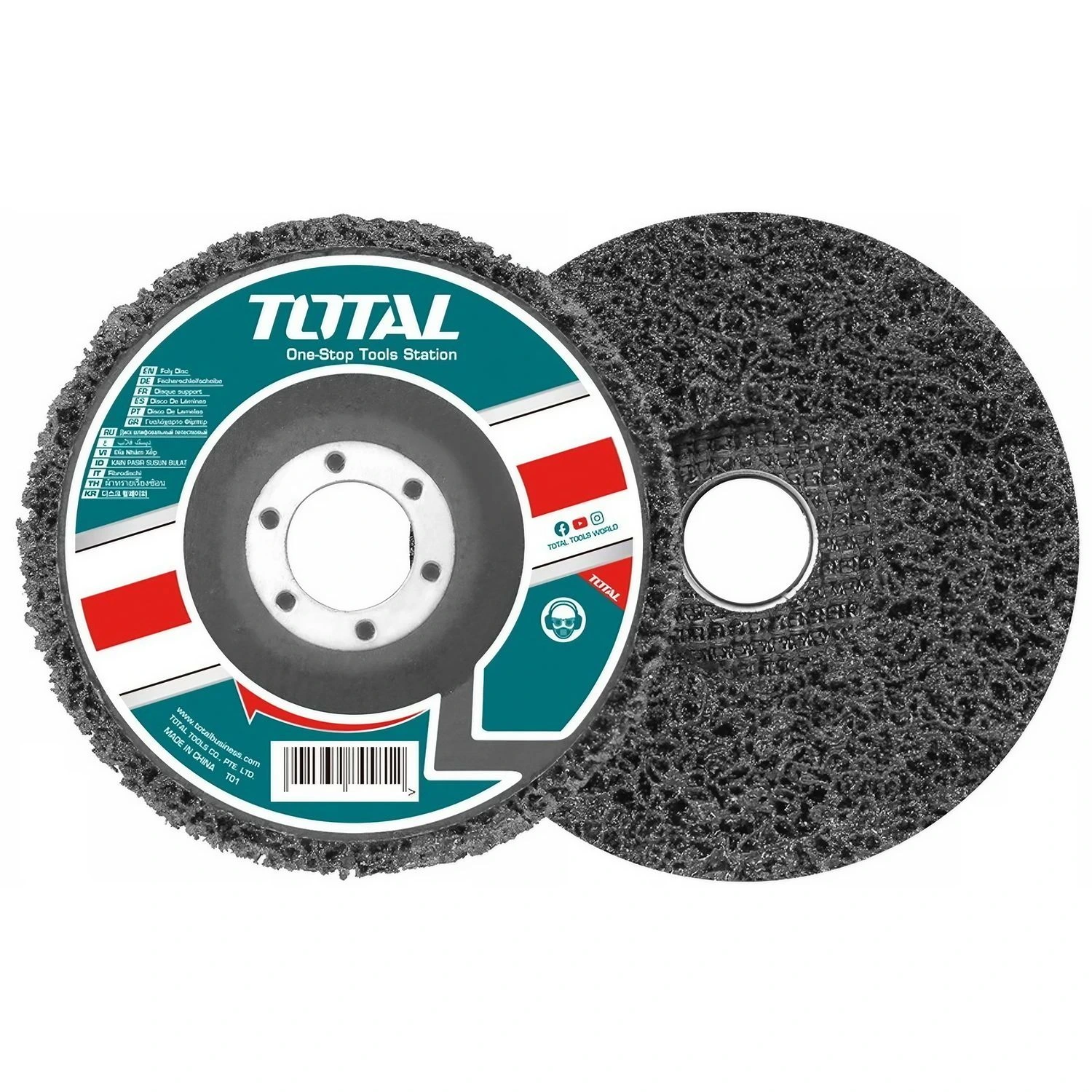Disco De Polietileno P/Amoladora 4.1/2″ Total