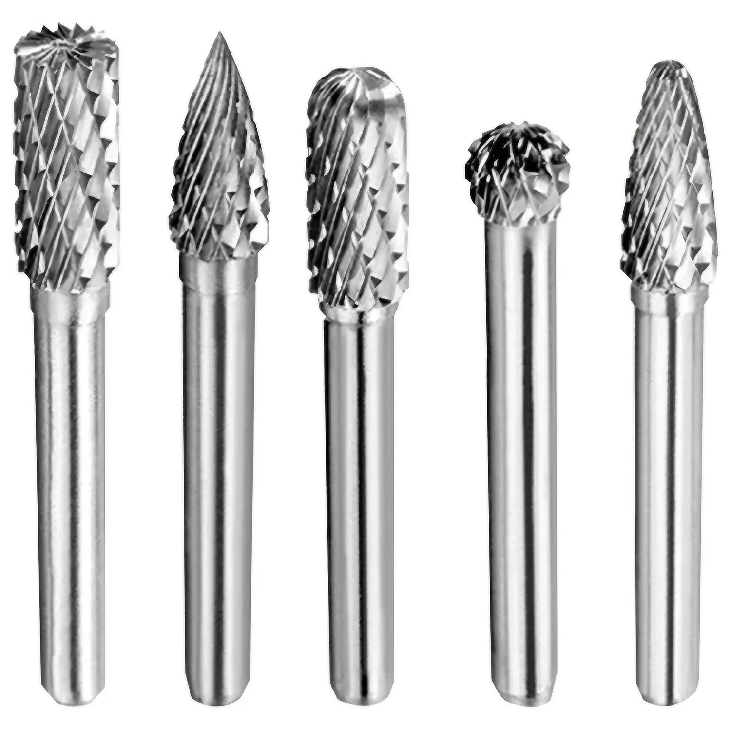 Set De Piezas Para Amoladora Recta Total – 5 Unidades Tungsteno