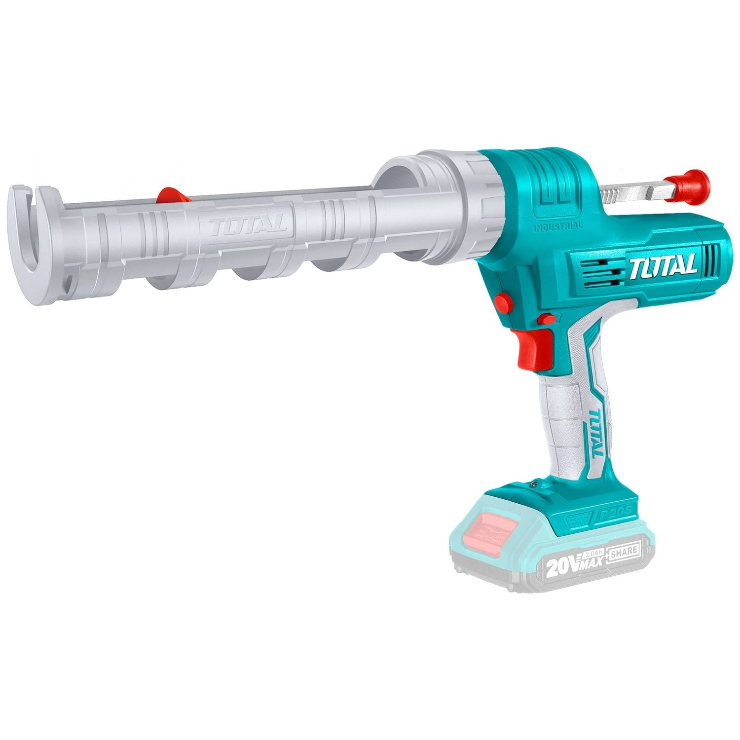 Pistola Para Pomo Silicona A Batería Total 10″ – 20v