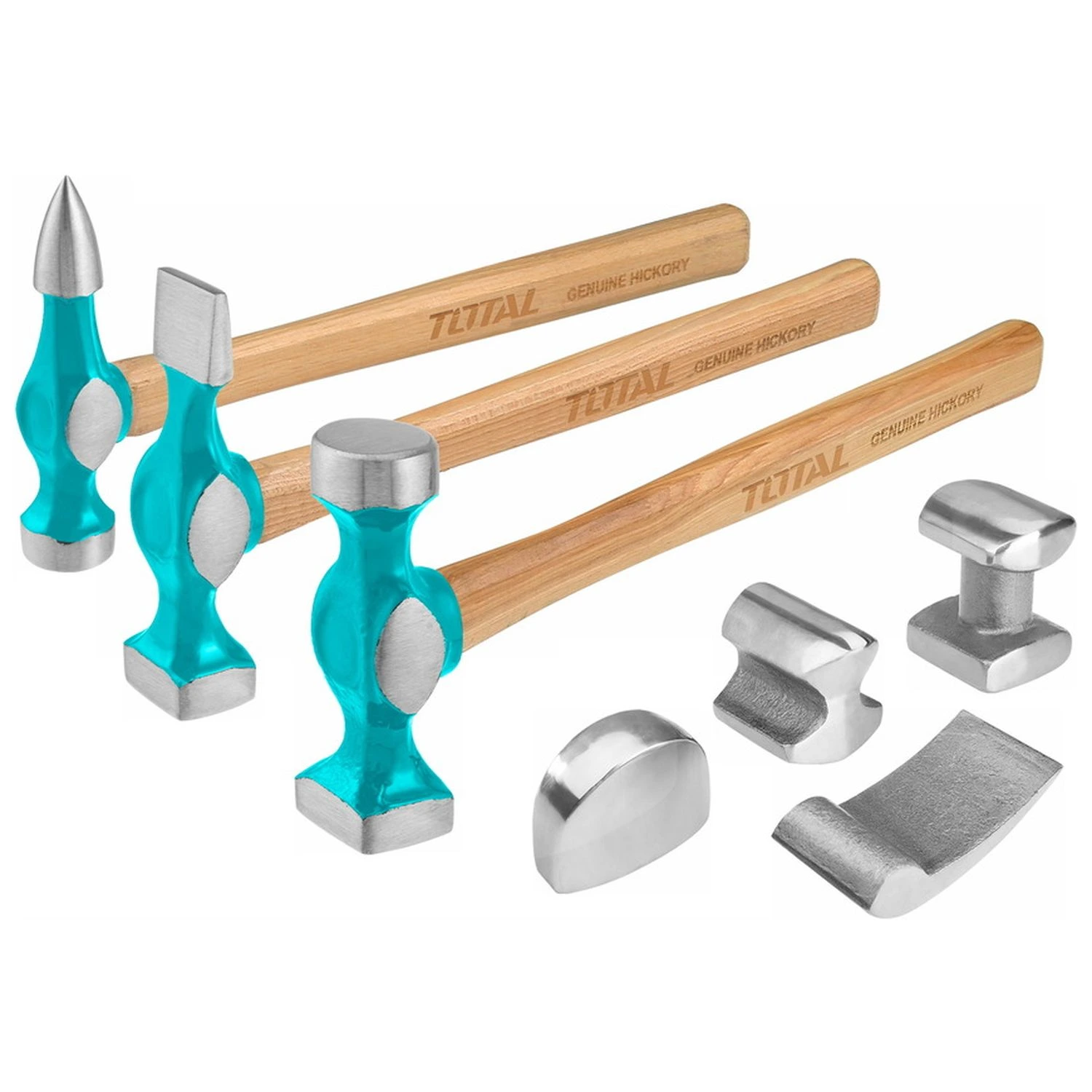 Set De Martillos De Chapista Total – 7 Piezas