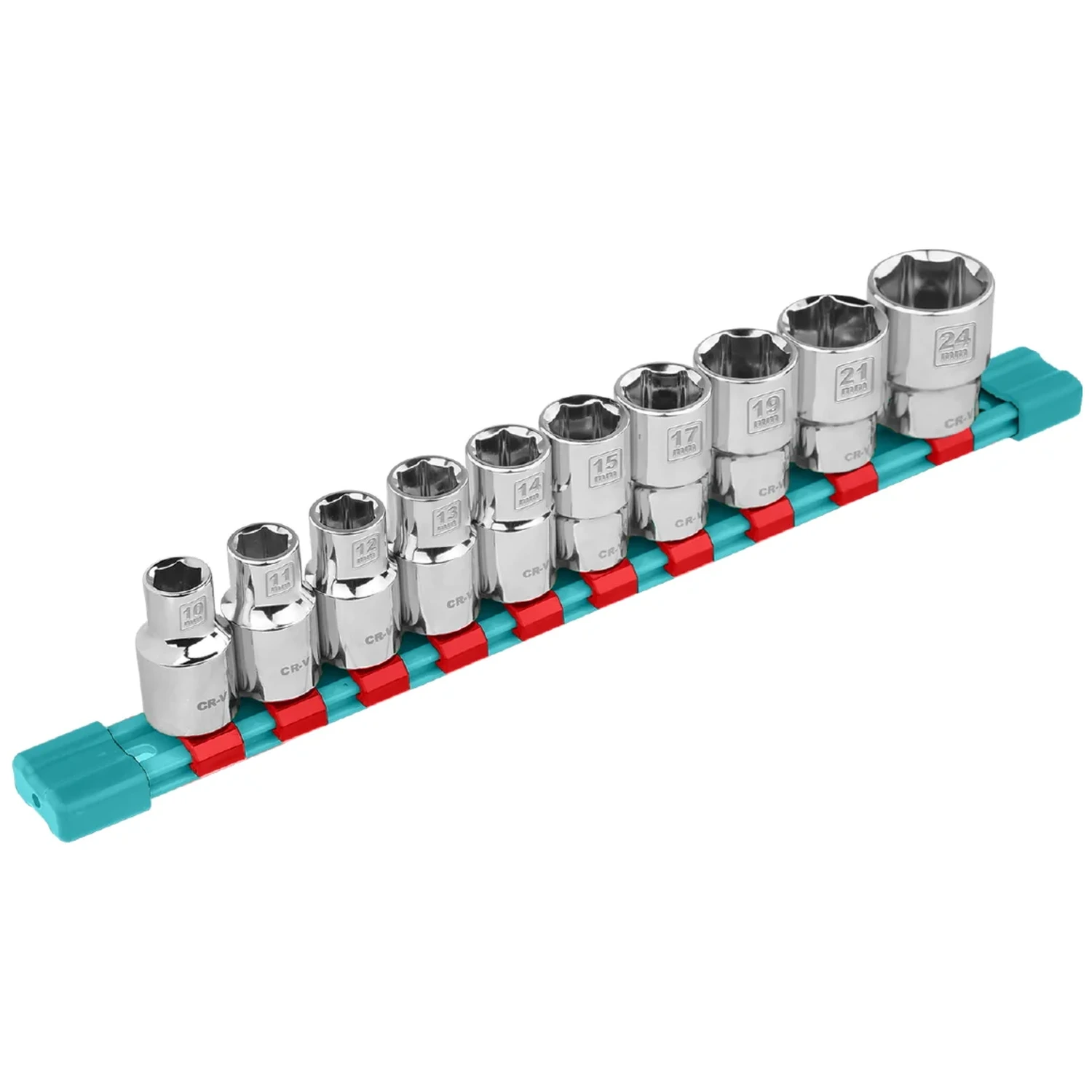 Juego De Dados Total 1/2″ – 10 Piezas
