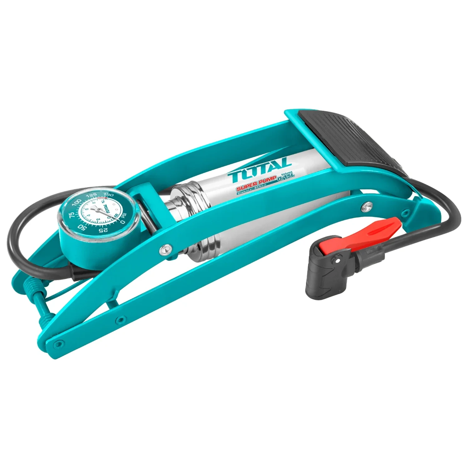 Inflador De Pie Total – 120PSI