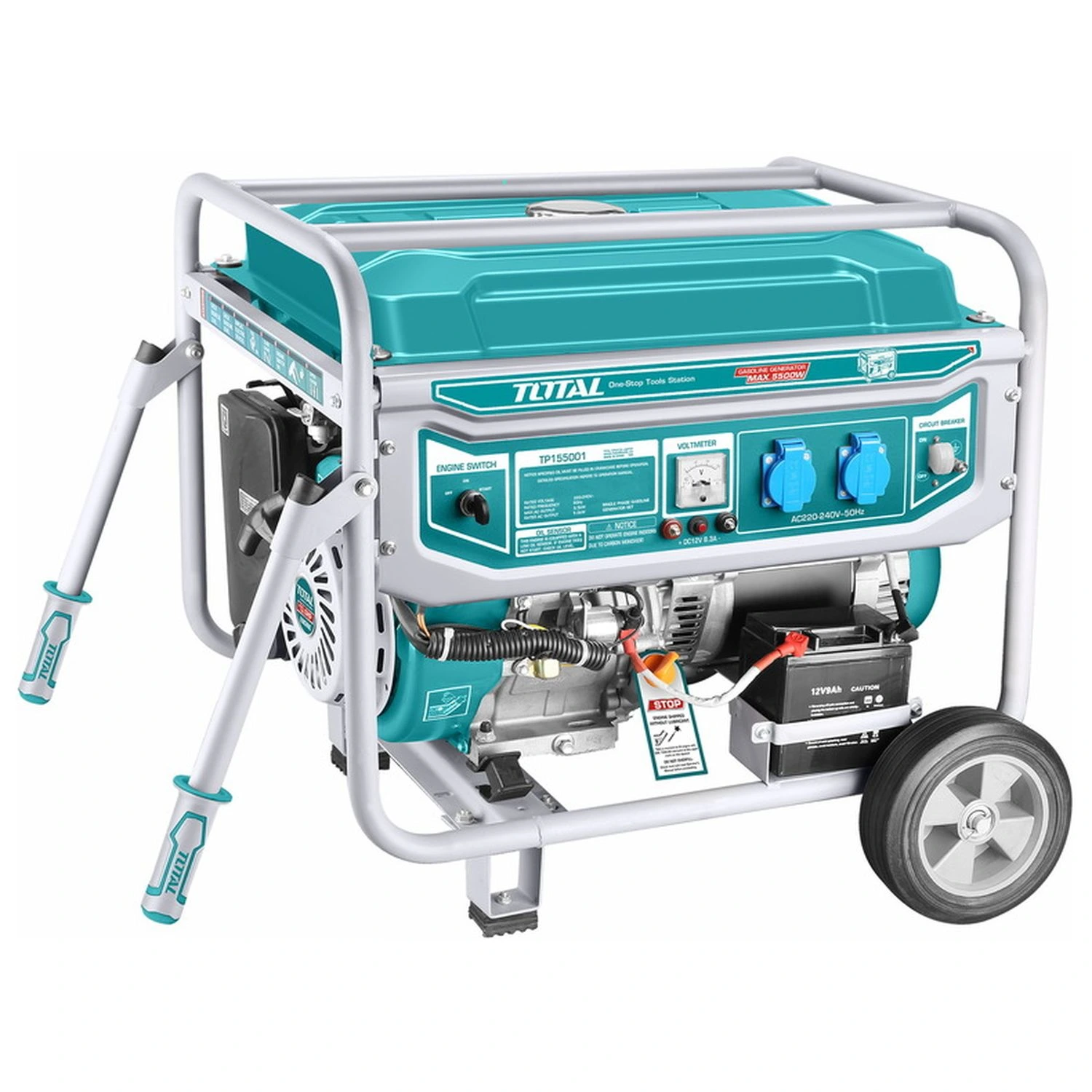 Generador Total 5500w – Nafta, Arranque Eléctrico