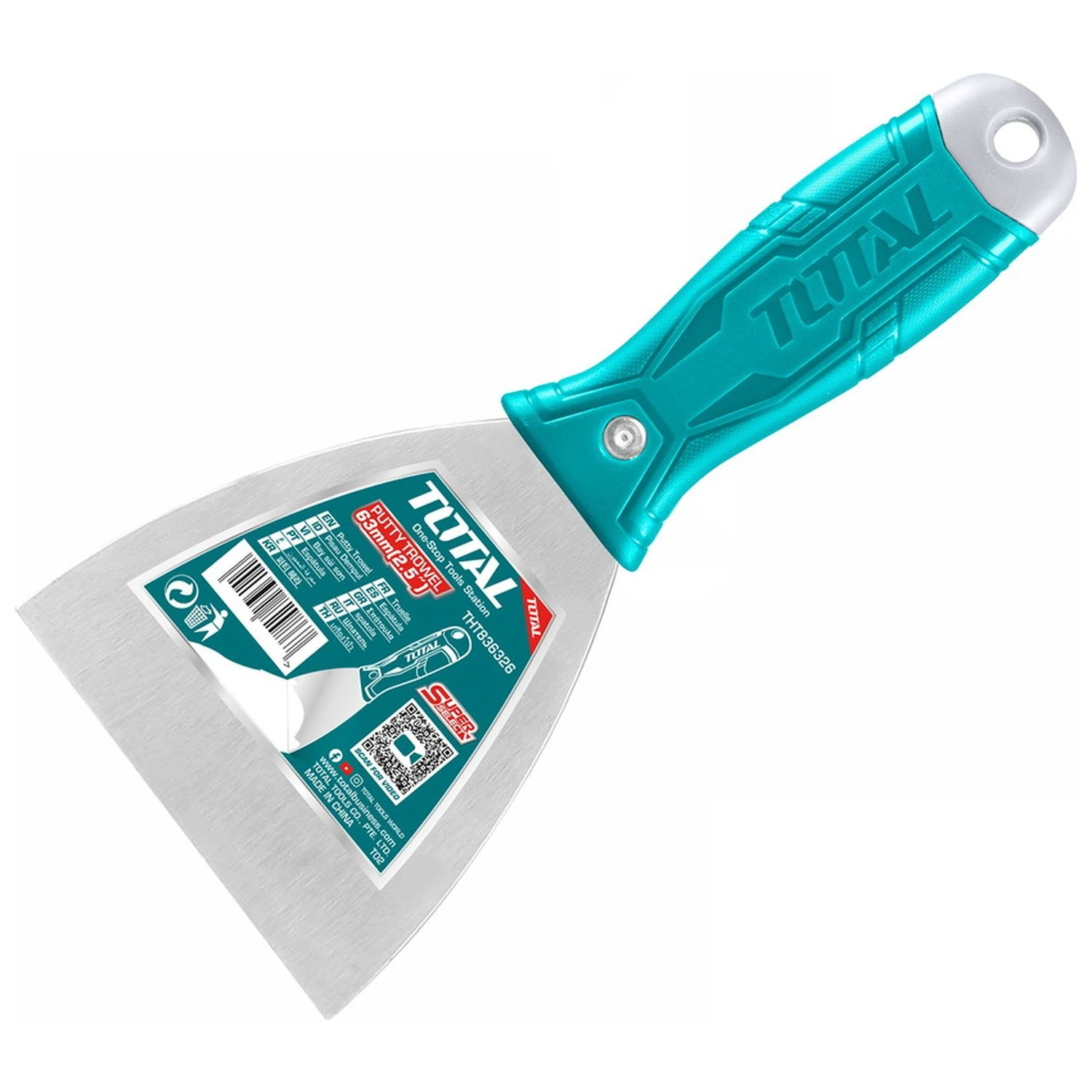 Espátula Total 63mm – Acero Al Carbono