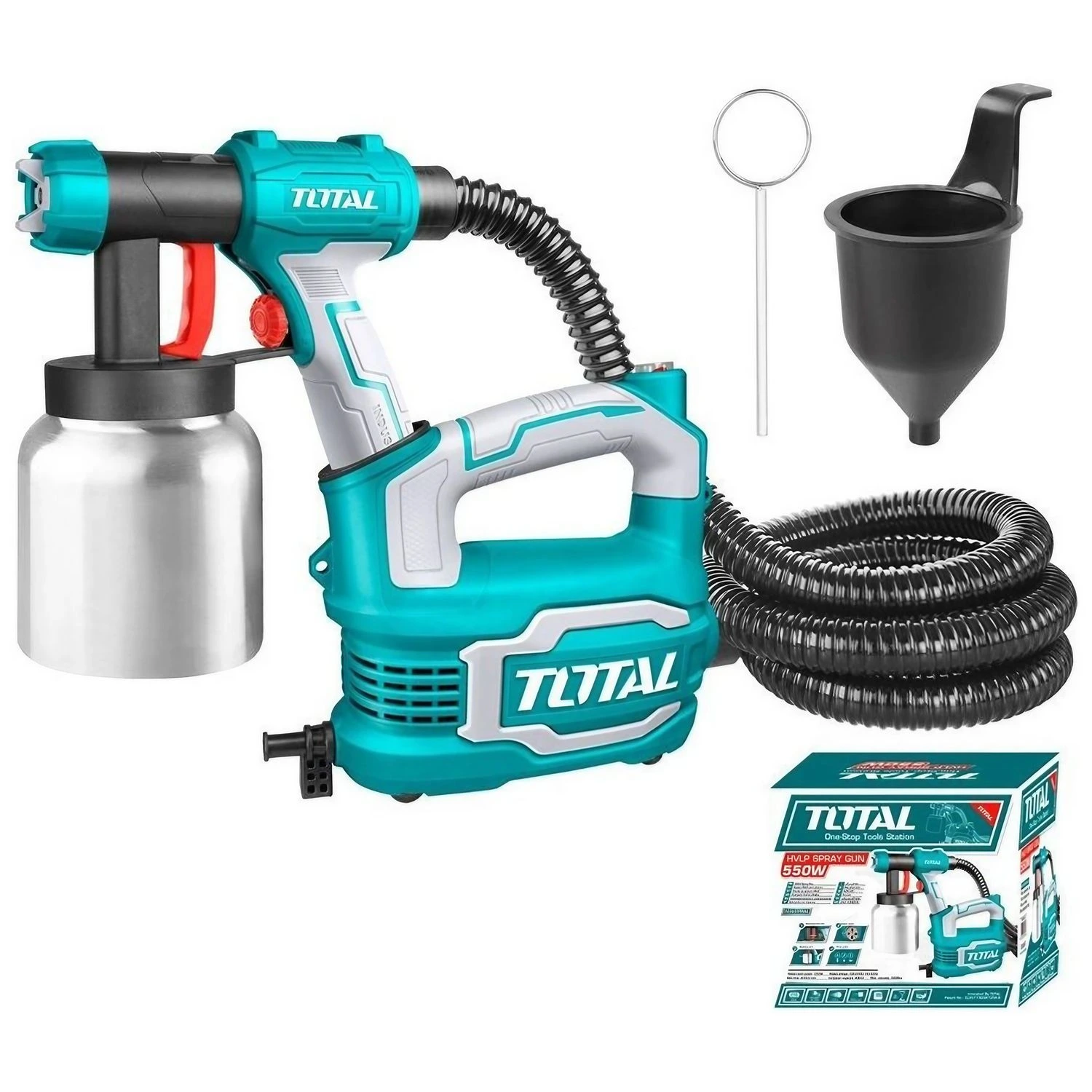 Pistola De Pintura Total 550w HVLP