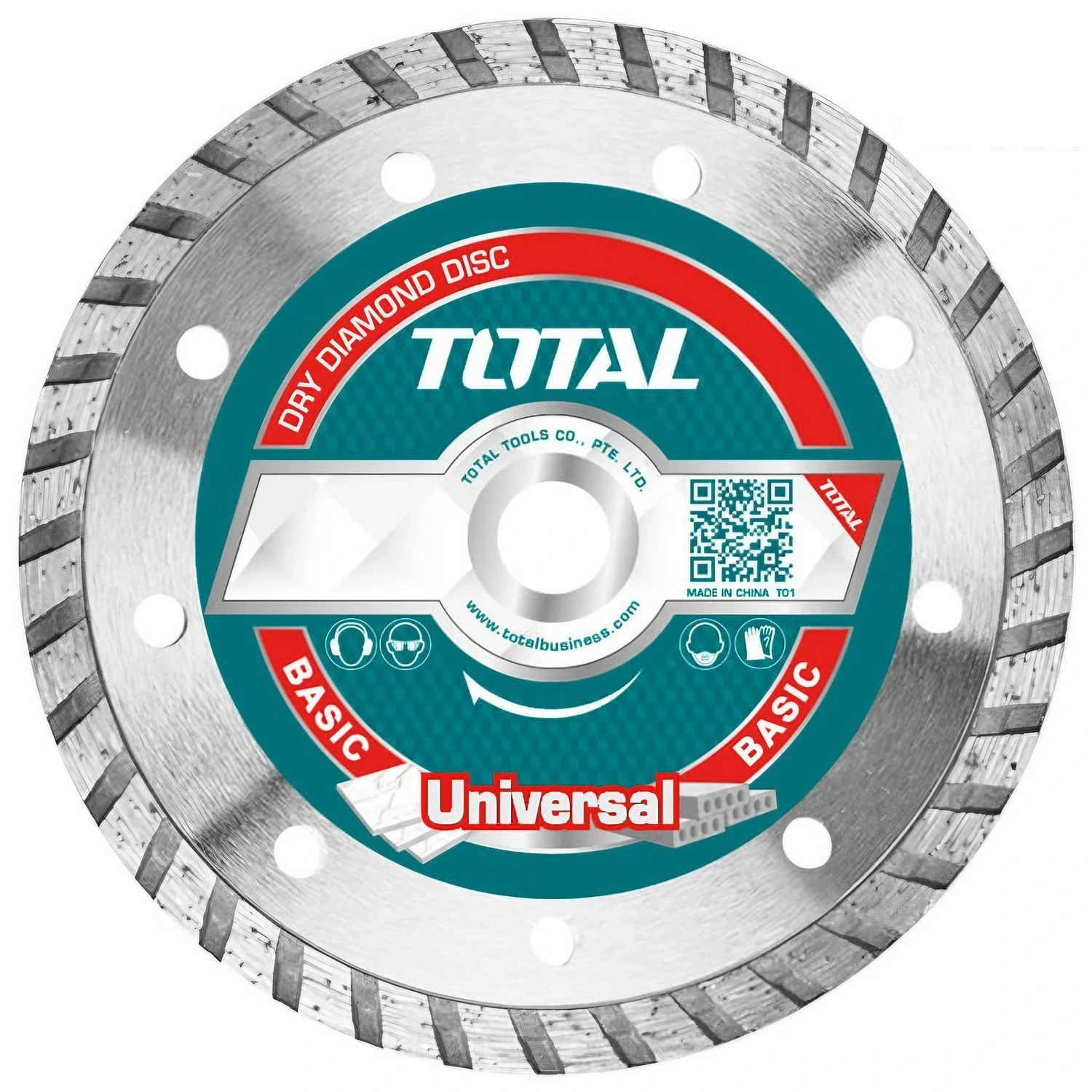 Disco Diamantado P/Amoladora 4.1/2″ Total – Turbo