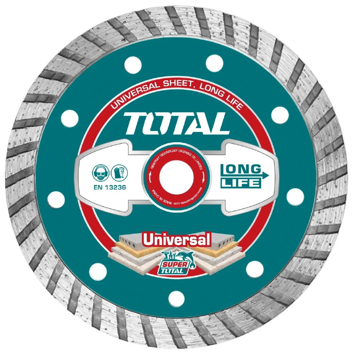 Disco Diamantado P/Amoladora 4.1/2″ Total – Turbo